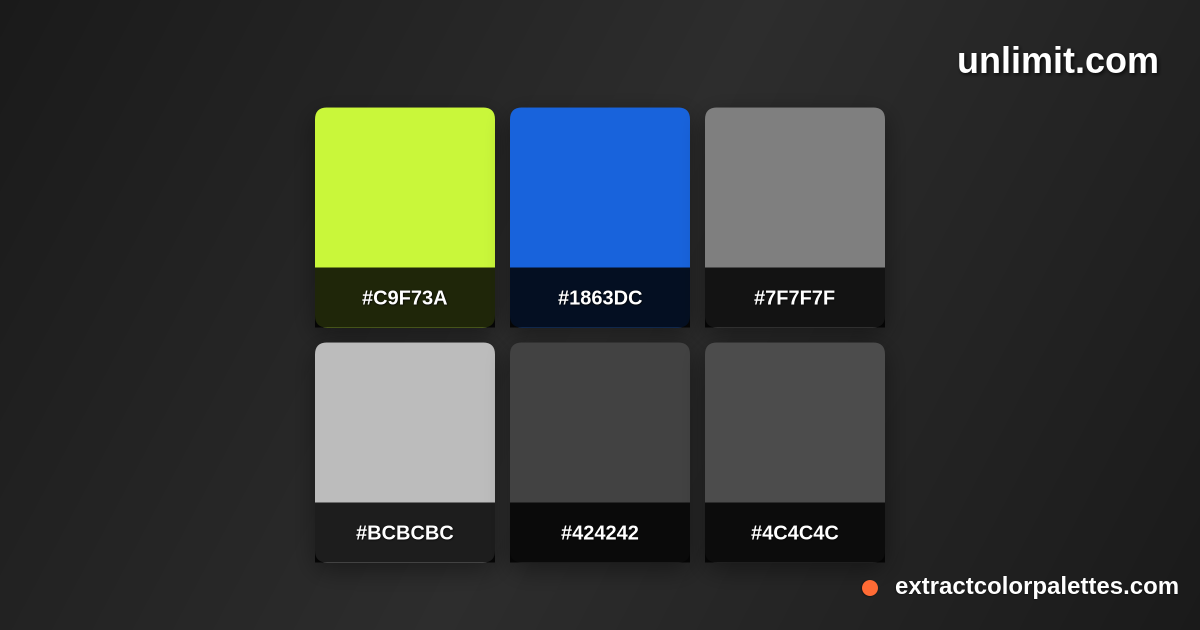 www.Unlimit.com Color Palette Preview