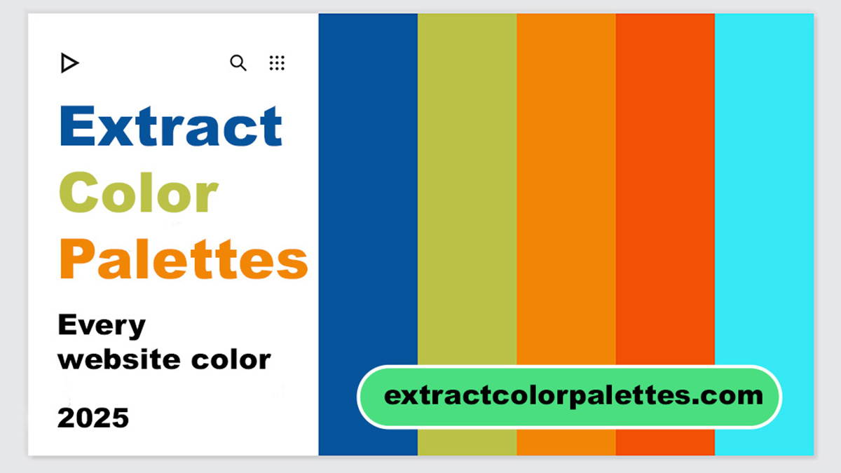 Extract Color Palettes from Any Website